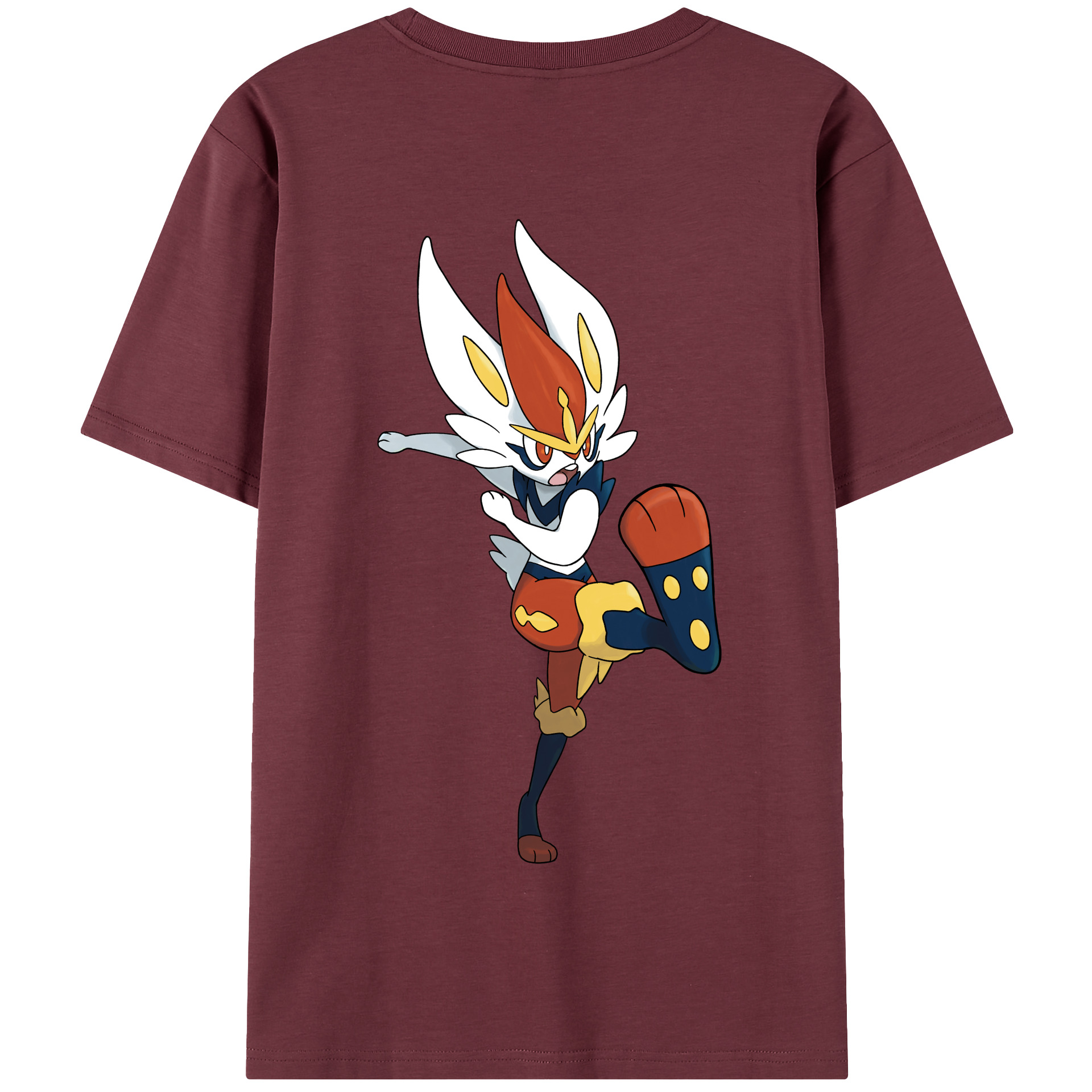 （画像用） ポケットモンスター Pokémon 綿100％半袖Tシャツ（背面プリント）